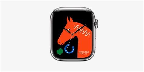 hermes horse face apple watch.